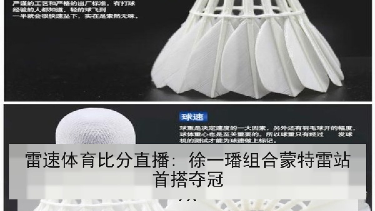 雷速体育比分直播: 徐一璠组合蒙特雷站首搭夺冠 雷速体育比分直播: 徐一璠组合蒙特雷站首搭夺冠